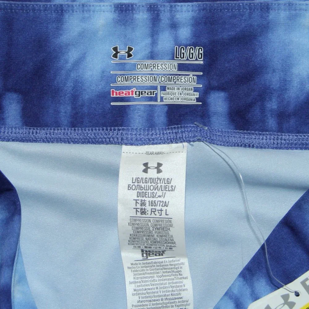 Under Armour HeatGear Printed Capri Leggings Womens L